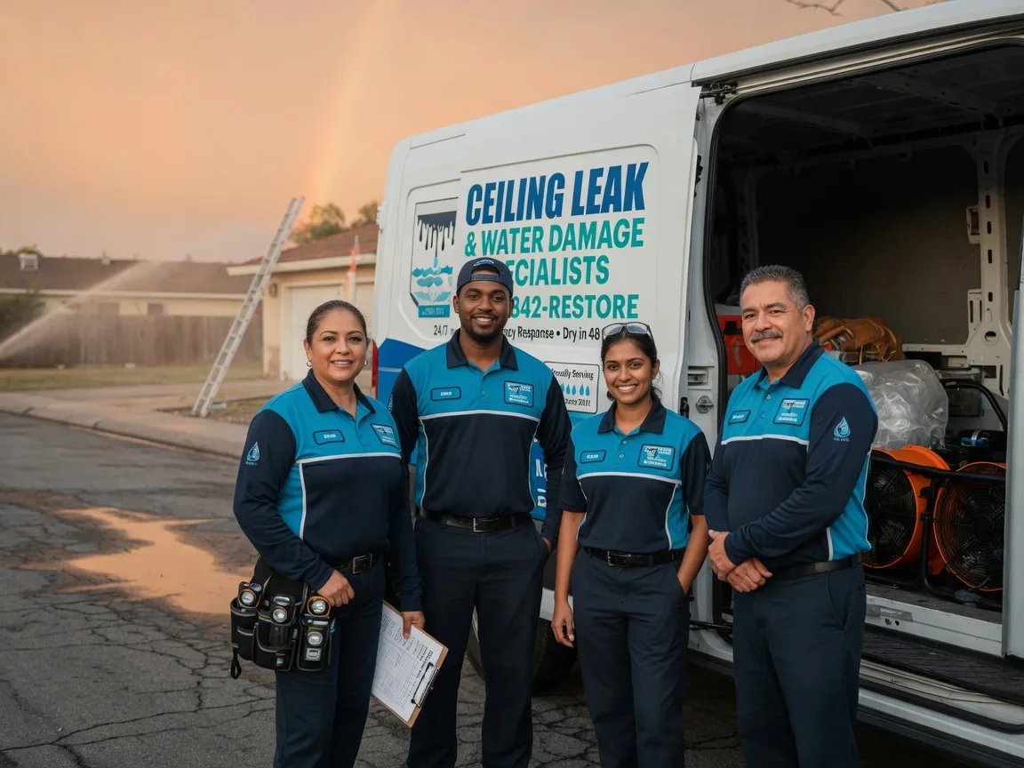 Ceiling Leak Cleanup company in Singers Glen, VA
