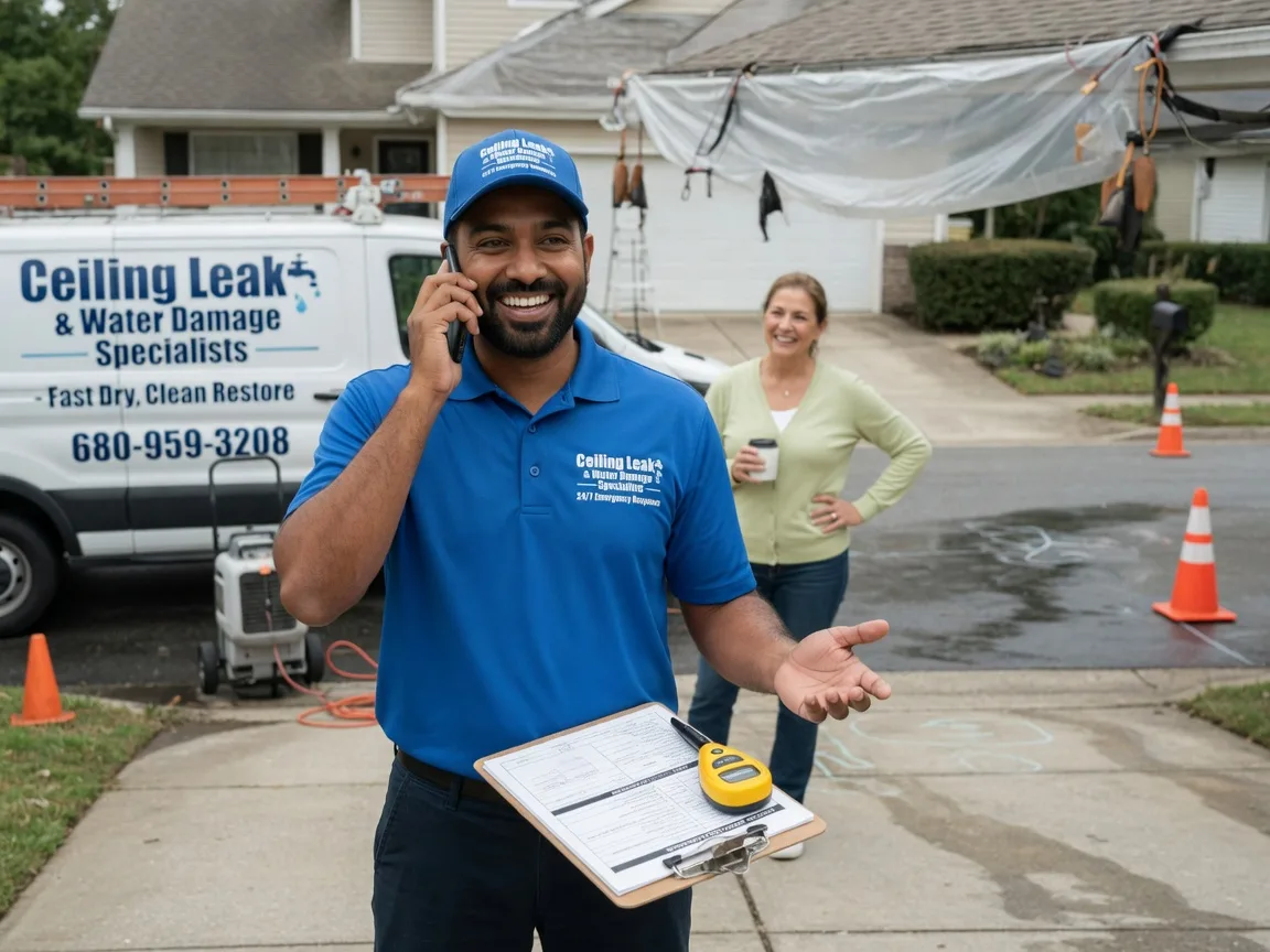 Ceiling Leak Cleanup Singers Glen, VA FAQs